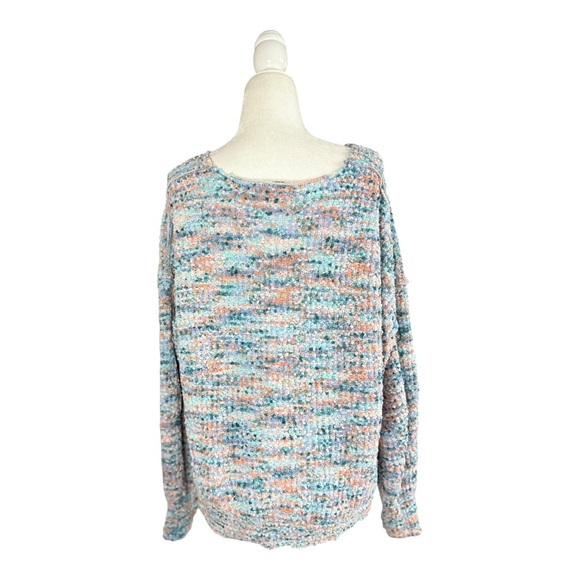 Rachel Zoe Multicolor V-Neck Sweater - Picture 3 of 9